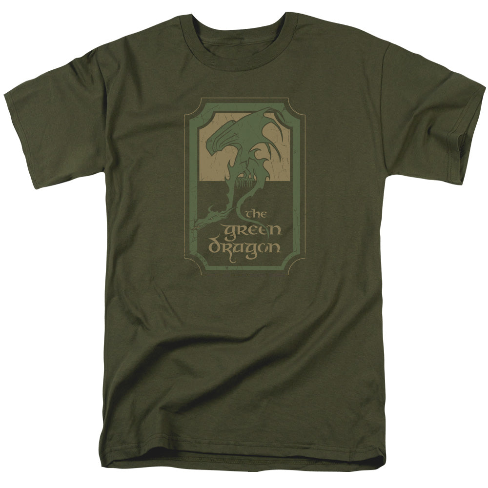 LORD OF THE RINGS : GREEN DRAGON TAVERN S\S ADULT 18\1 Military Green 2X