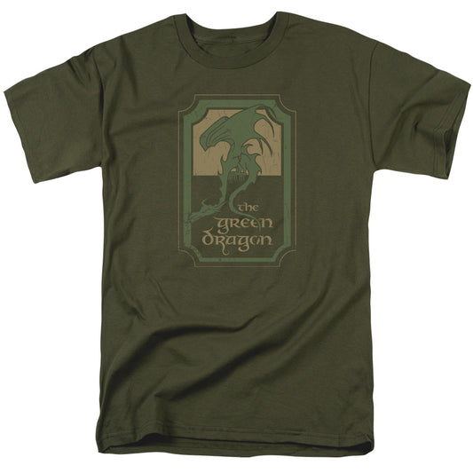 LORD OF THE RINGS : GREEN DRAGON TAVERN S\S ADULT 18\1 Military Green XL