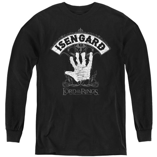 LORD OF THE RINGS : ISENGARD L\S YOUTH Black LG