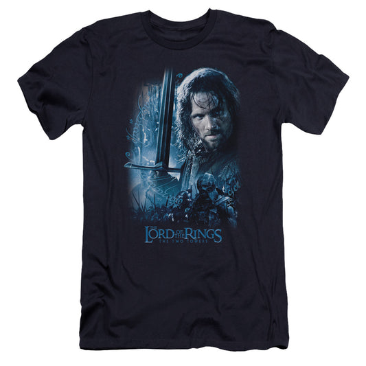 LORD OF THE RINGS : KING IN THE MAKING PREMIUM CANVAS ADULT SLIM FIT 30\1 NAVY 2X