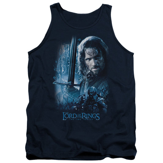 LORD OF THE RINGS : KING IN THE MAKING ADULT TANK NAVY LG