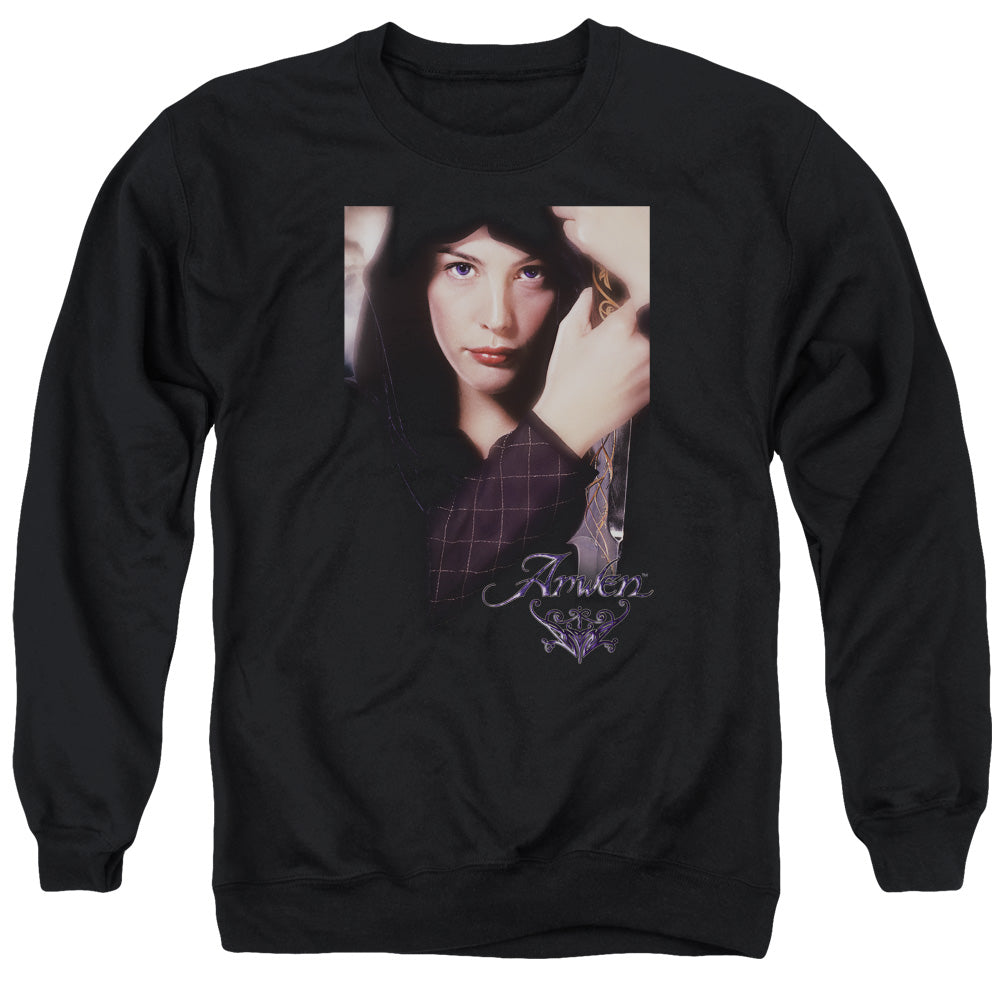 LORD OF THE RINGS : ARWEN ADULT CREW NECK SWEATSHIRT BLACK 2X