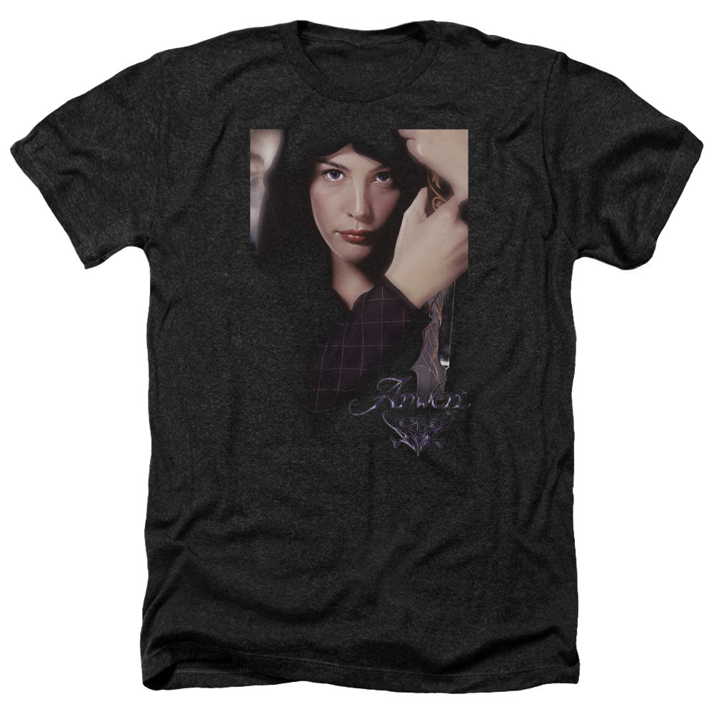 LORD OF THE RINGS : ARWEN ADULT HEATHER BLACK 3X