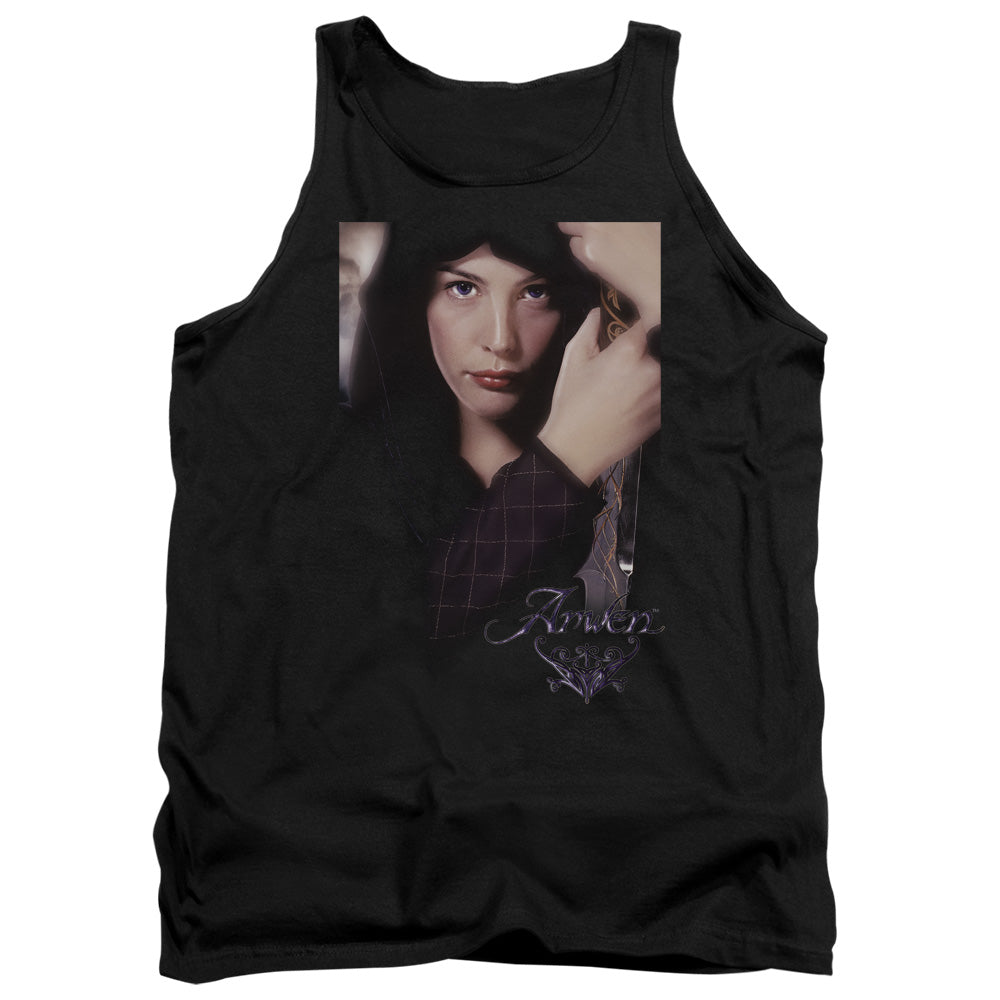 LORD OF THE RINGS : ARWEN ADULT TANK BLACK 2X