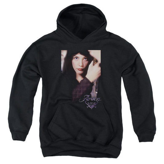 LORD OF THE RINGS : ARWEN YOUTH PULL OVER HOODIE BLACK LG