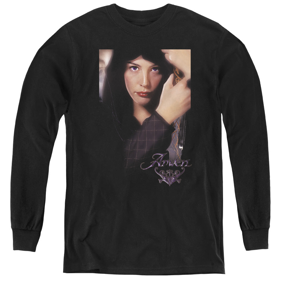 LORD OF THE RINGS : ARWEN L\S YOUTH BLACK XL