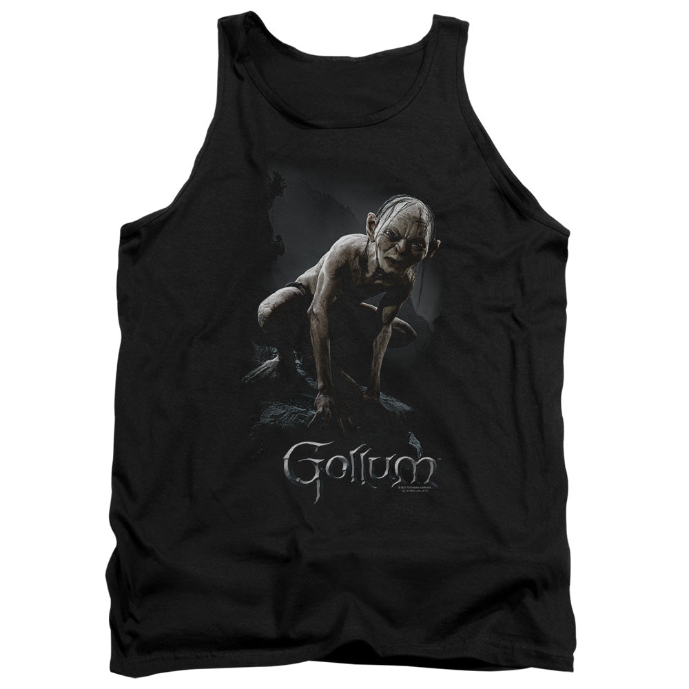 LORD OF THE RINGS : GOLLUM ADULT TANK BLACK 2X