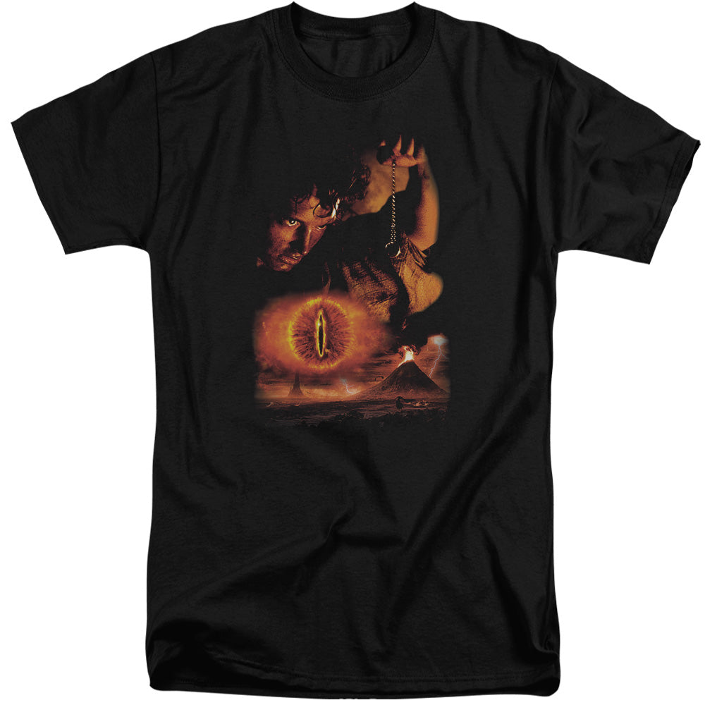 LORD OF THE RINGS : DESTROY THE RING S\S ADULT TALL BLACK XL