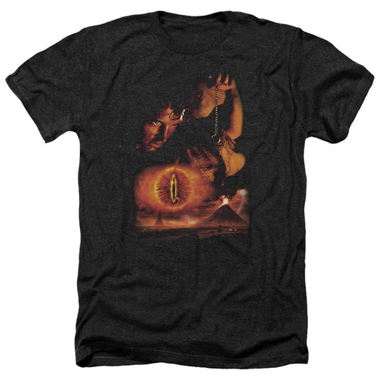 LORD OF THE RINGS : DESTROY THE RING ADULT HEATHER BLACK 2X