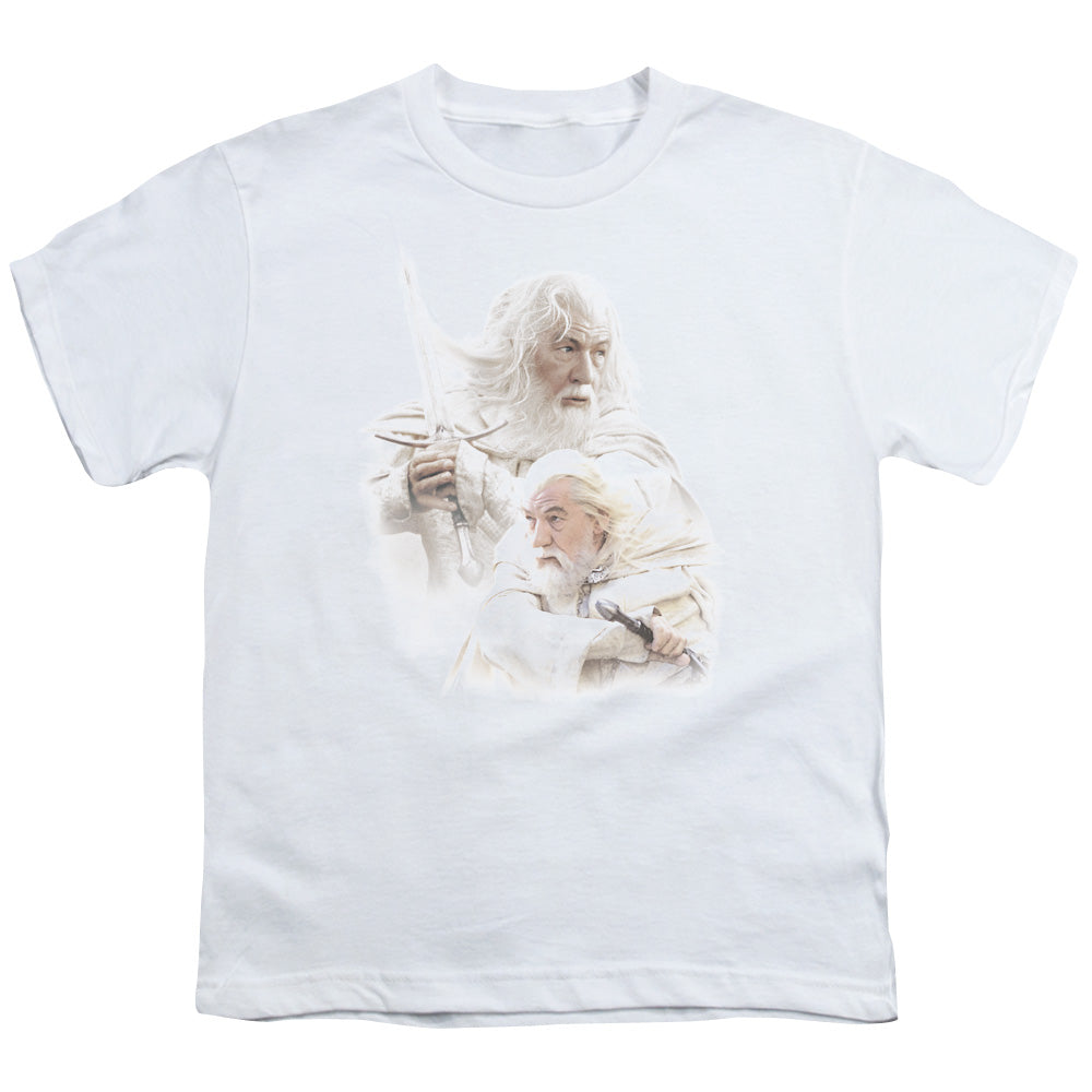 LORD OF THE RINGS : GANDALF THE WHITE S\S YOUTH 18\1 WHITE LG