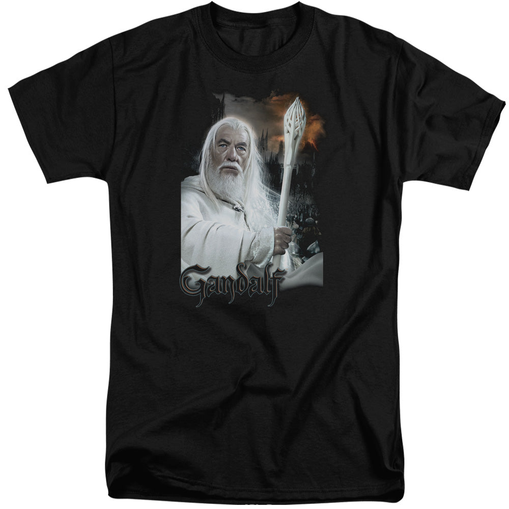 LORD OF THE RINGS : GANDALF S\S ADULT TALL BLACK 2X