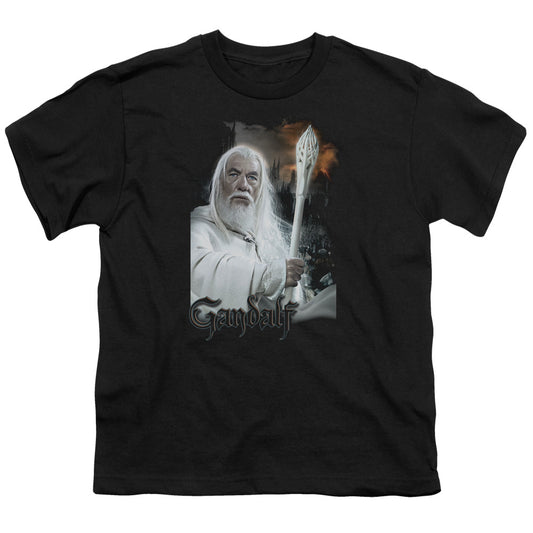 LORD OF THE RINGS : GANDALF S\S YOUTH 18\1 BLACK LG