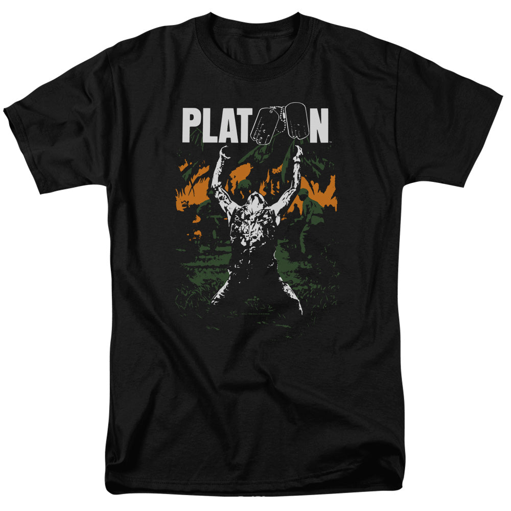 PLATOON : GRAPHIC S\S ADULT 18\1 BLACK 6X