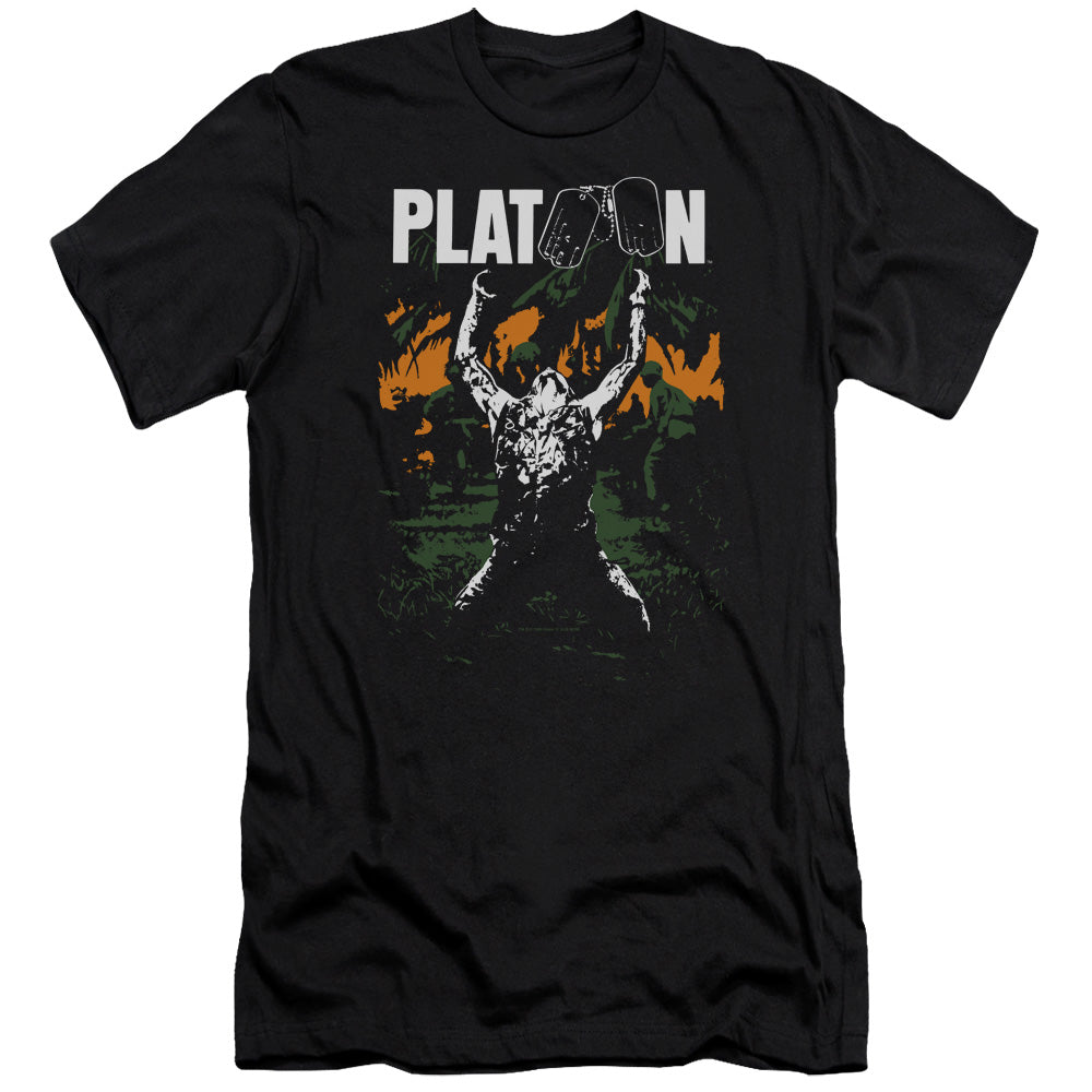 PLATOON : GRAPHIC PREMIUM CANVAS ADULT SLIM FIT 30\1 BLACK XL