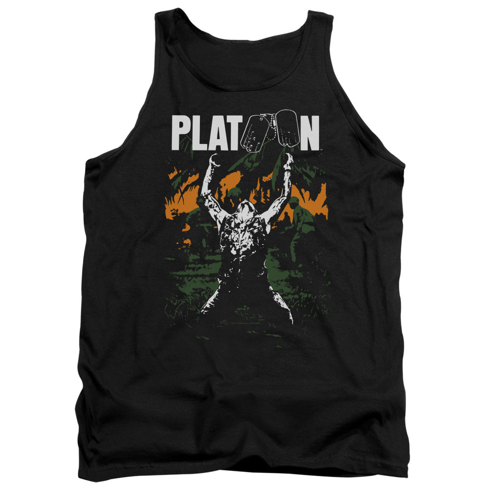 PLATOON : GRAPHIC ADULT TANK Black MD