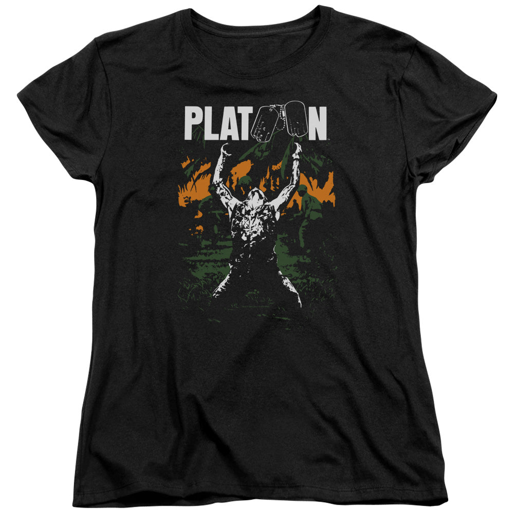 PLATOON : GRAPHIC S\S WOMENS TEE Black 2X