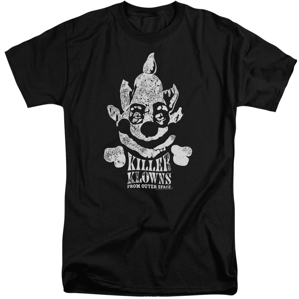 KILLER KLOWNS FROM OUTER SPACE : KREEPY ADULT TALL FIT SHORT SLEEVE Black XL