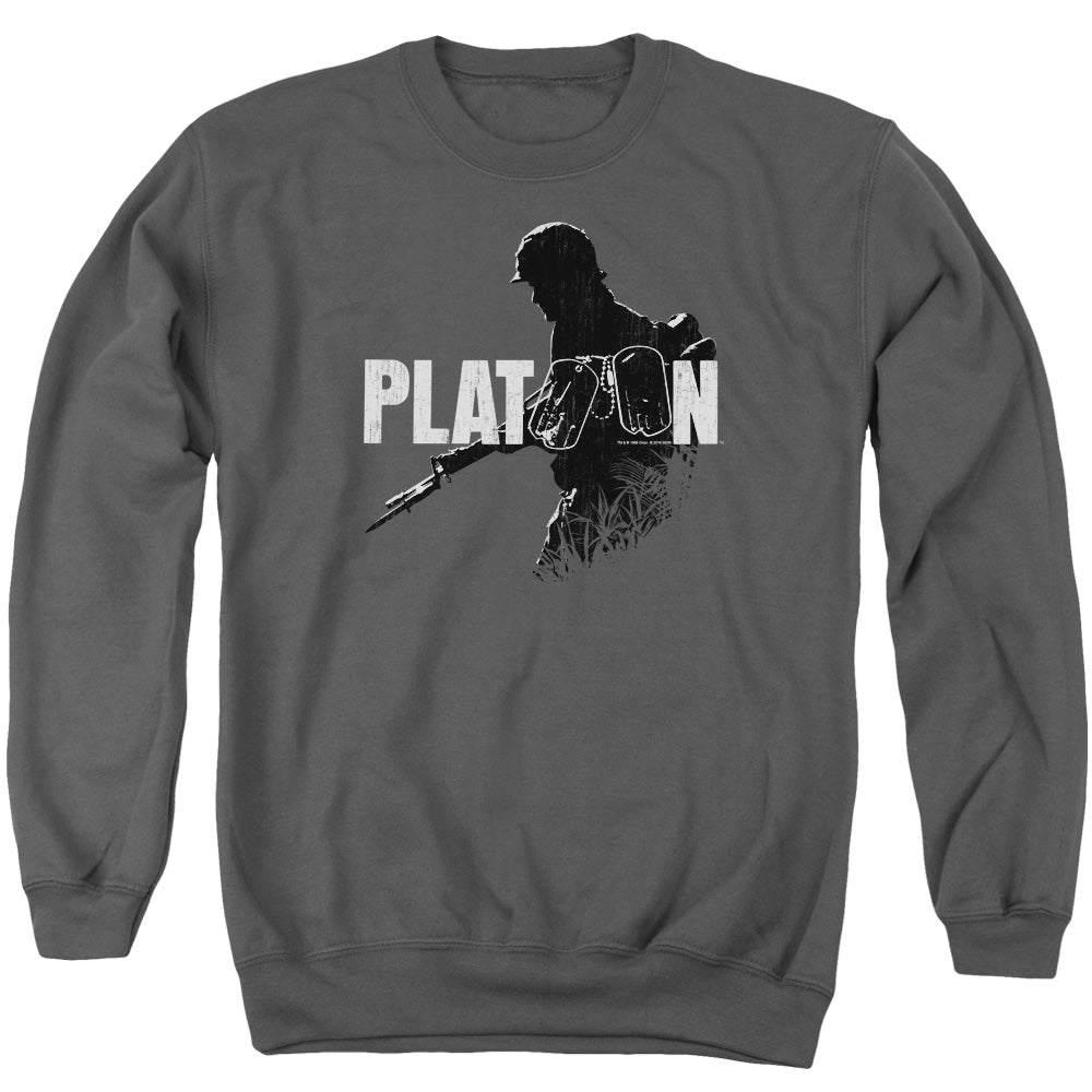 PLATOON : SHADOW OF WAR ADULT CREW SWEAT Charcoal 2X