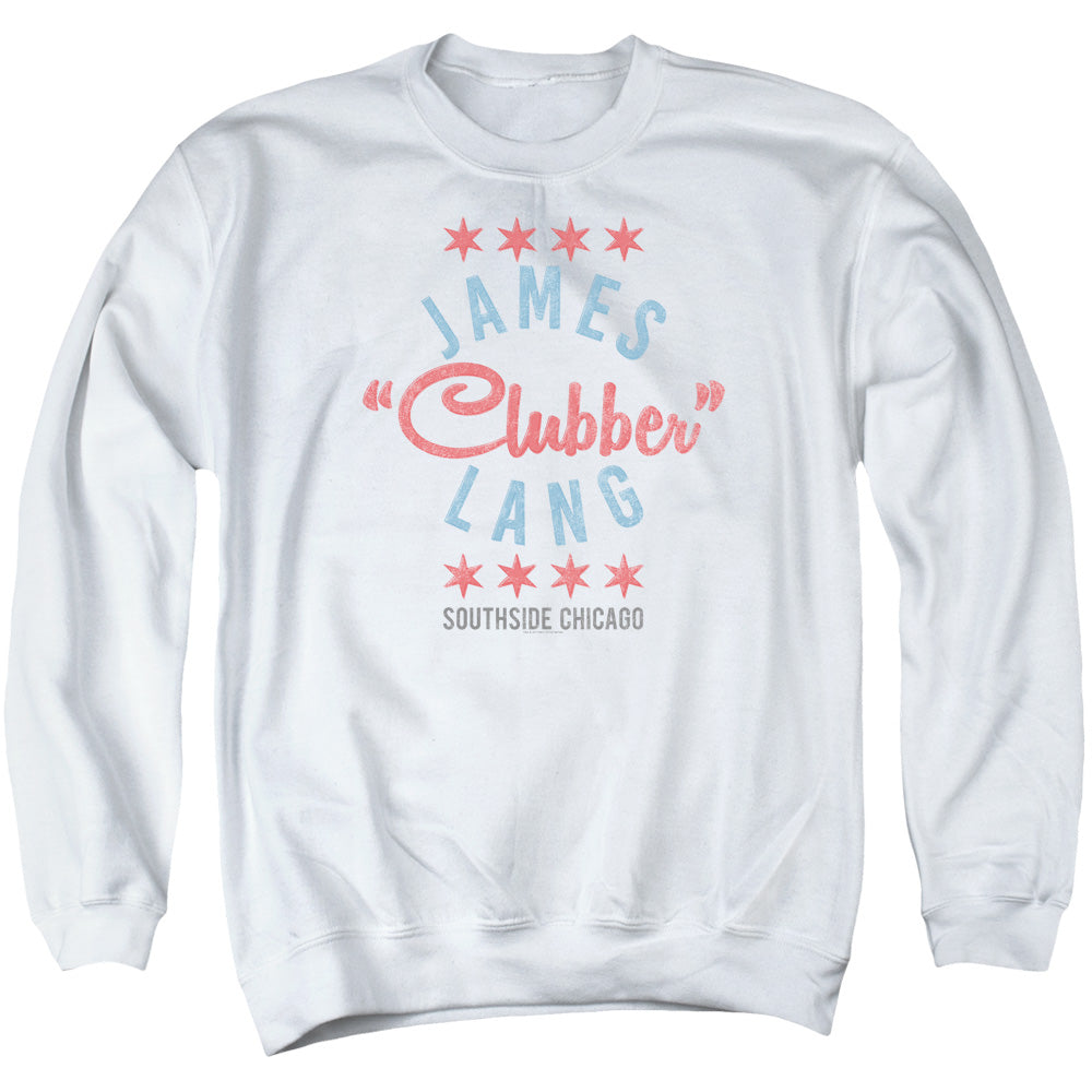 ROCKY III : CLUBBER ADULT CREW SWEAT White 2X