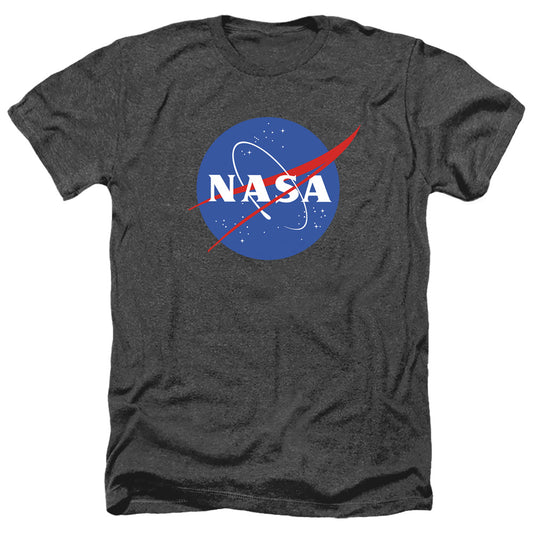 NASA : MEATBALL LOGO ADULT HEATHER Black XL