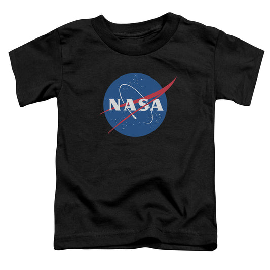 NASA : MEATBALL LOGO S\S TODDLER TEE Black LG (4T)