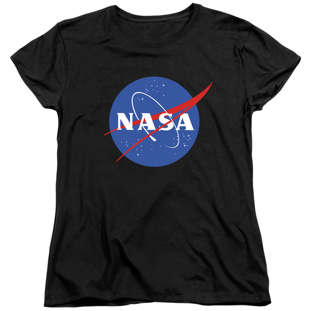 NASA : MEATBALL LOGO WOMENS SHORT SLEEVE Black 2X