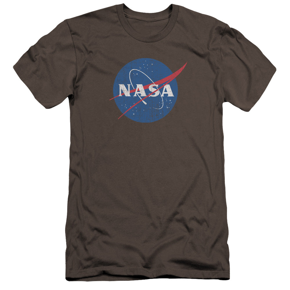 NASA : MEATBALL LOGO DISTRESSED PREMIUM CANVAS ADULT SLIM FIT 30\1 Charcoal 2X