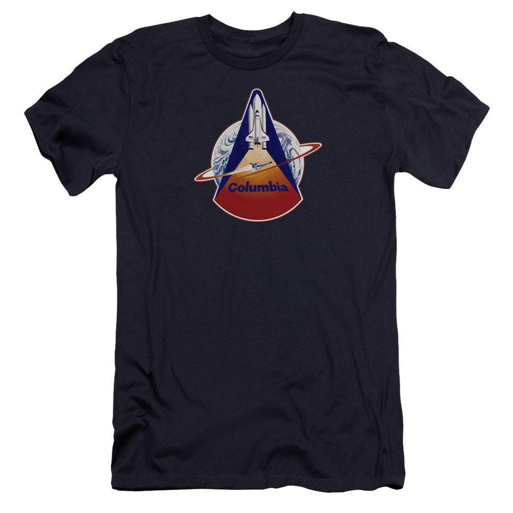 NASA : STS 1 MISSION PATCH PREMIUM CANVAS ADULT SLIM FIT 30\1 Navy 2X