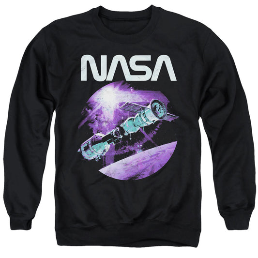 NASA : COME TOGETHER ADULT CREW SWEAT Black 2X