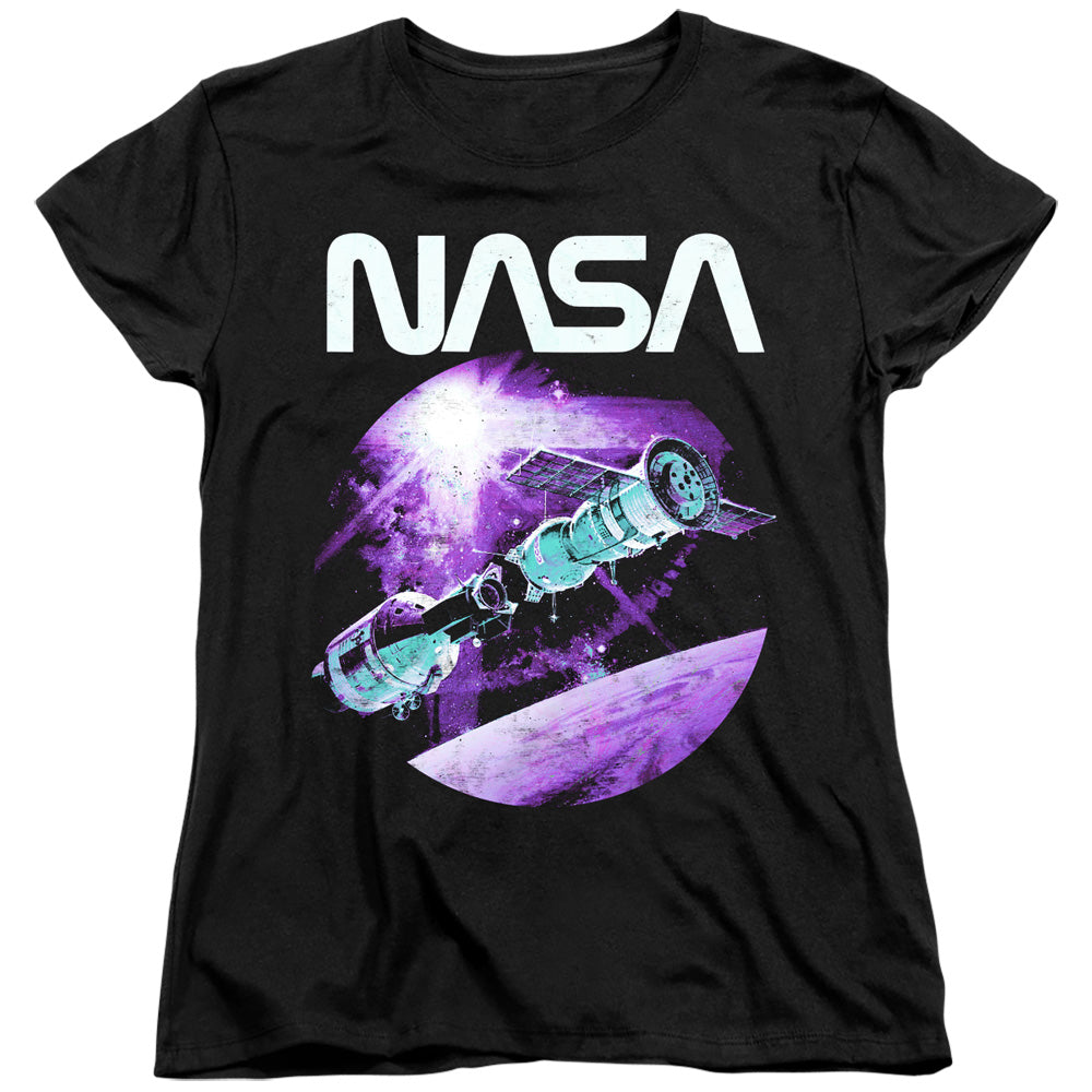 NASA : COME TOGETHER WOMENS SHORT SLEEVE Black XL