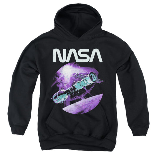 NASA : COME TOGETHER YOUTH PULL OVER HOODIE Black LG