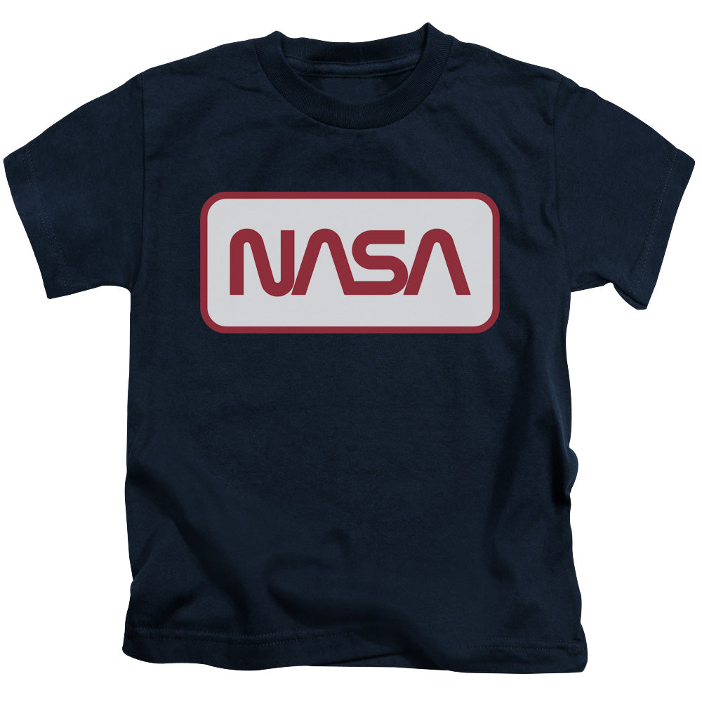 NASA : RECTANGULAR LOGO S\S JUVENILE 18\1 Navy MD (5\6)