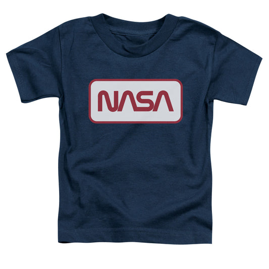 NASA : RECTANGULAR LOGO S\S TODDLER TEE Navy LG (4T)