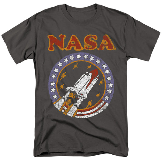 NASA : RETRO SHUTTLE S\S ADULT 18\1 Charcoal 2X