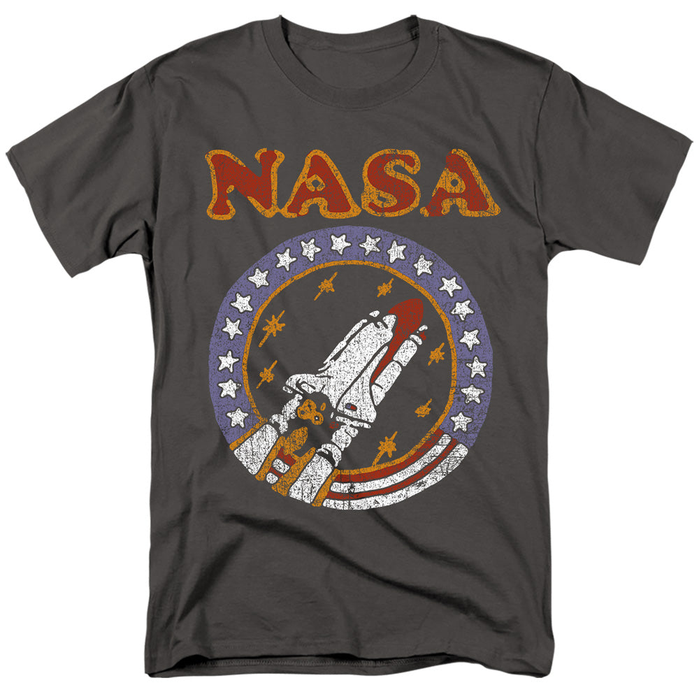 NASA : RETRO SHUTTLE S\S ADULT 18\1 Charcoal SM