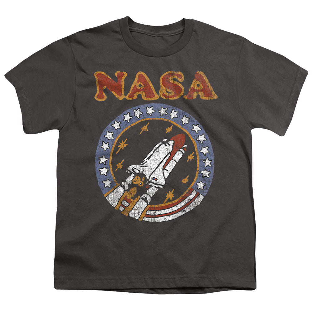 NASA : RETRO SHUTTLE S\S YOUTH 18\1 Charcoal XS