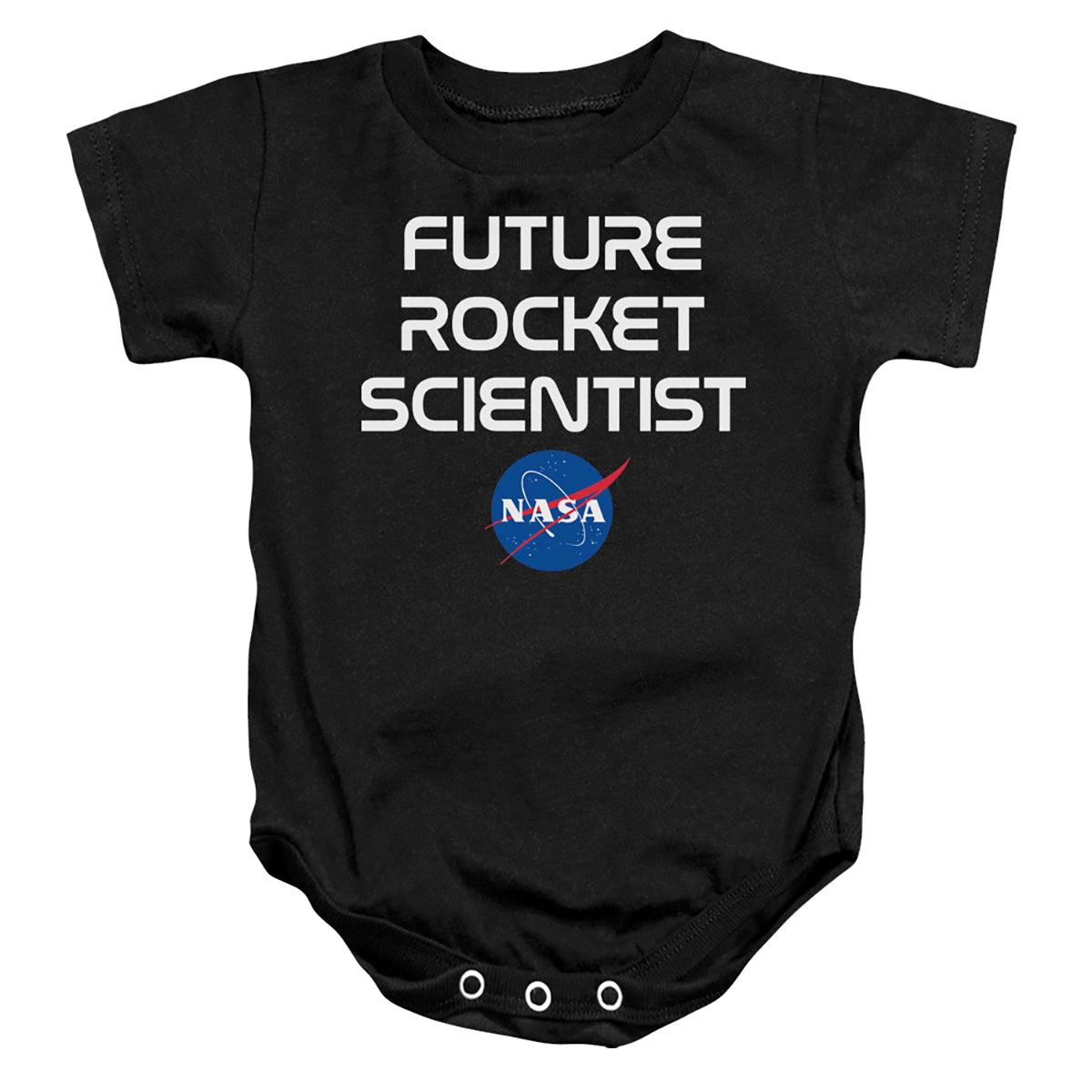 NASA : TO THE FUTURE INFANT SNAPSUIT Black LG (18 Mo)