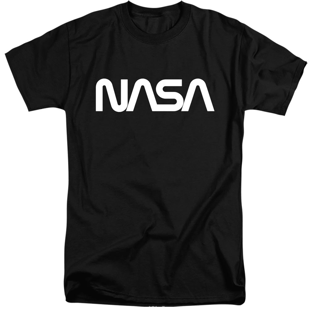 NASA : WORM LOGO ADULT TALL FIT SHORT SLEEVE Black 3X