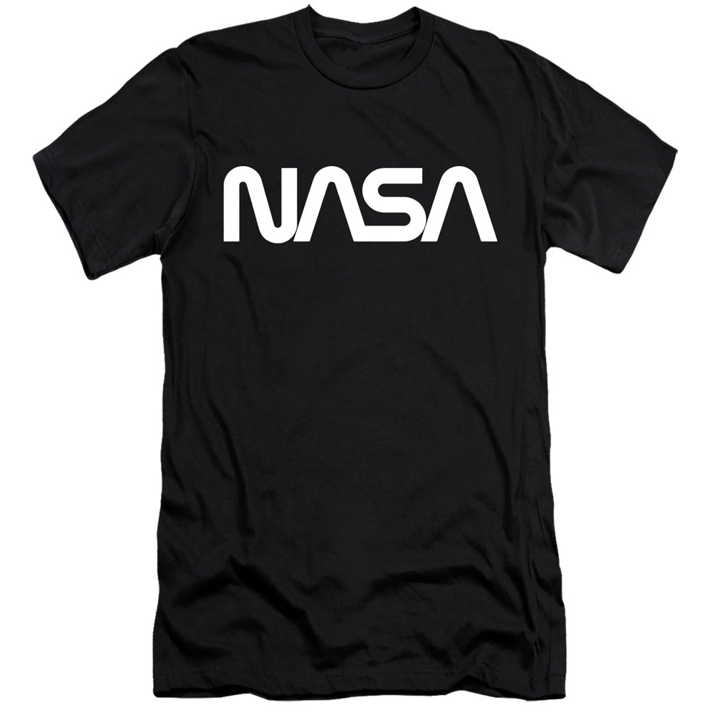 NASA : WORM LOGO  PREMIUM CANVAS ADULT SLIM FIT 30\1 Black 2X