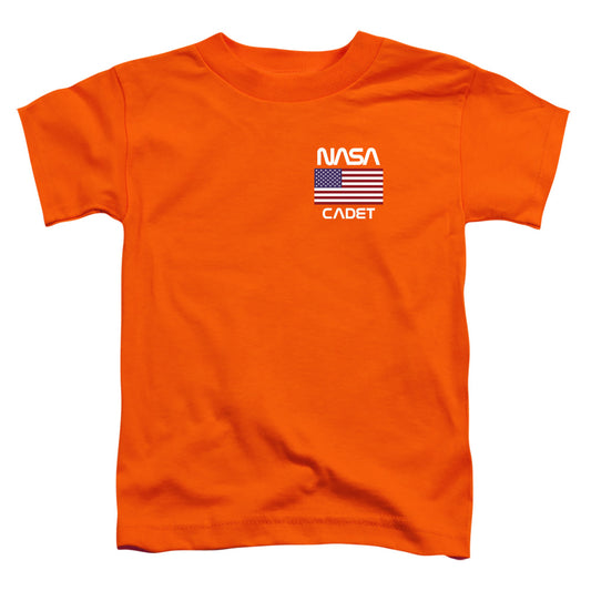 NASA : CADET S\S TODDLER TEE Orange LG (4T)