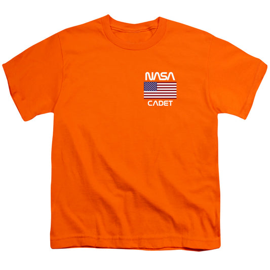 NASA : CADET YOUTH SHORT SLEEVE Orange XS