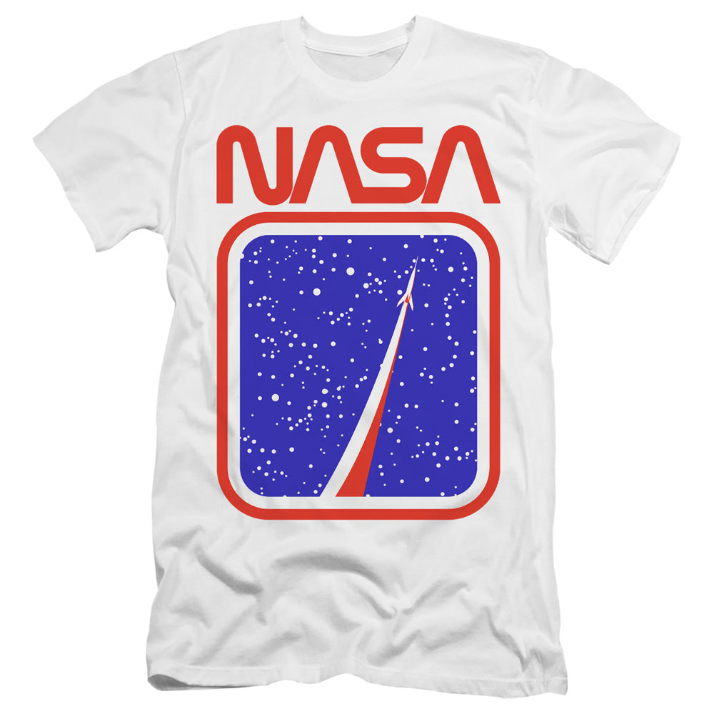 NASA : TO THE STARS  PREMIUM CANVAS ADULT SLIM FIT 30\1 White 2X