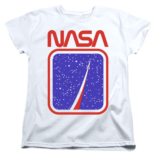 NASA : TO THE STARS WOMENS SHORT SLEEVE White 2X