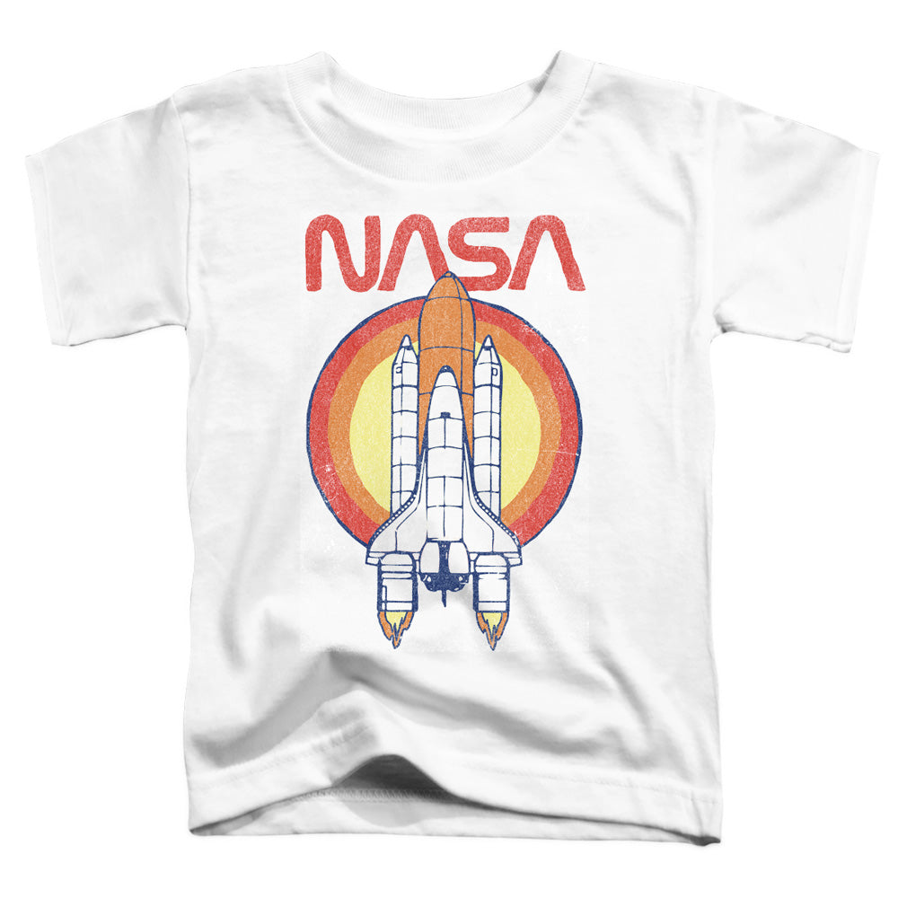 NASA : SHUTTLE CIRCLE S\S TODDLER TEE White MD (3T)