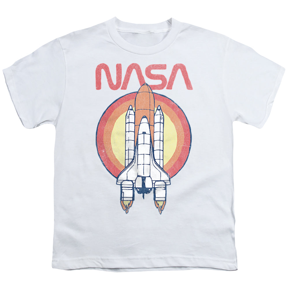 NASA : SHUTTLE CIRCLE S\S YOUTH 18\1 White LG