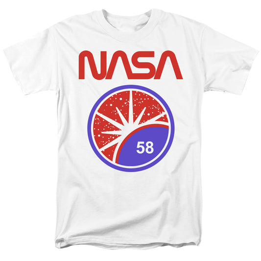 NASA : STARS S\S ADULT 18\1 White LG