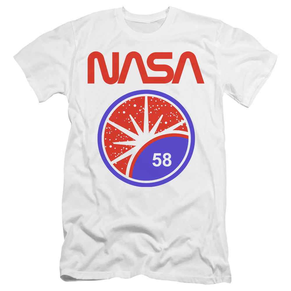 NASA : STARS  PREMIUM CANVAS ADULT SLIM FIT 30\1 White 2X