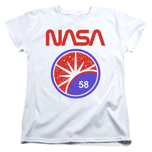 NASA : STARS WOMENS SHORT SLEEVE White SM