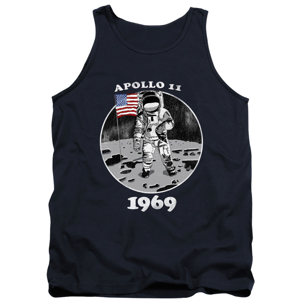 NASA : NOT FAKE ADULT TANK Navy 2X