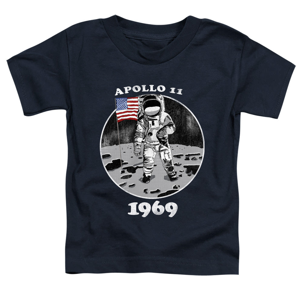 NASA : NOT FAKE S\S TODDLER TEE Navy SM (2T)